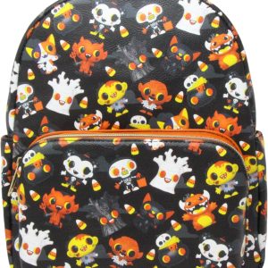 Funko Paka Paka - Boo Hollow Twin Zipped Compartment Simulated Leather Backpack Rucksack