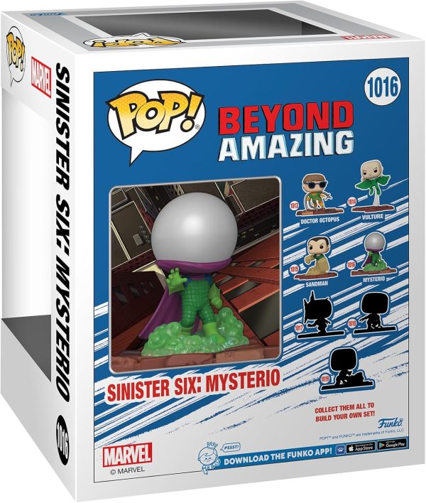 Funko Pop Deluxe: Marvel Sinister 6 - Mysterio Figure 4 of 7 - Marvel Comics - Amazon Exclusive - Collectable Vinyl Figure - Gift Idea - Official Merchandise - Toys for Kids & Adults