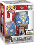 Funko POP WWE: Rey Mysterio. Glow in The Dark. Amazon Exclusive. Multicolor. (58784)