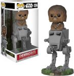 Funko POP! Deluxe: Star Wars - Chewbacca in AT-ST Collectible Toy