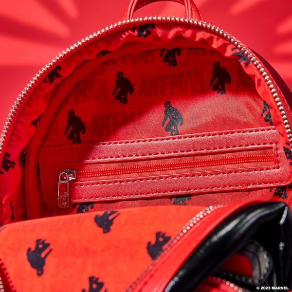 Loungefly Backpack Marvel - Ant-man - Backpack - Cute Collectable Bag - Gift Idea - Official Merchandise - for Boys. Girls Men and Women - Movies Fans