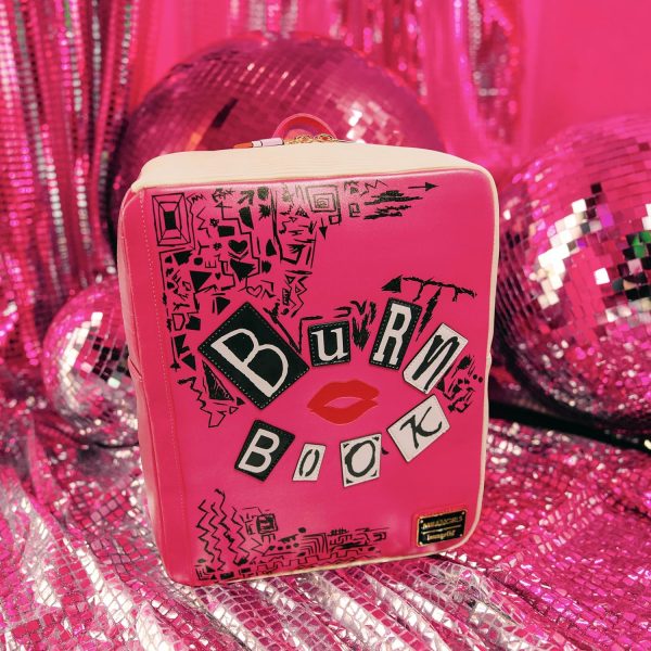 Loungefly Paramount: Mean Girls - Burn Book items. Amazon Exclusive